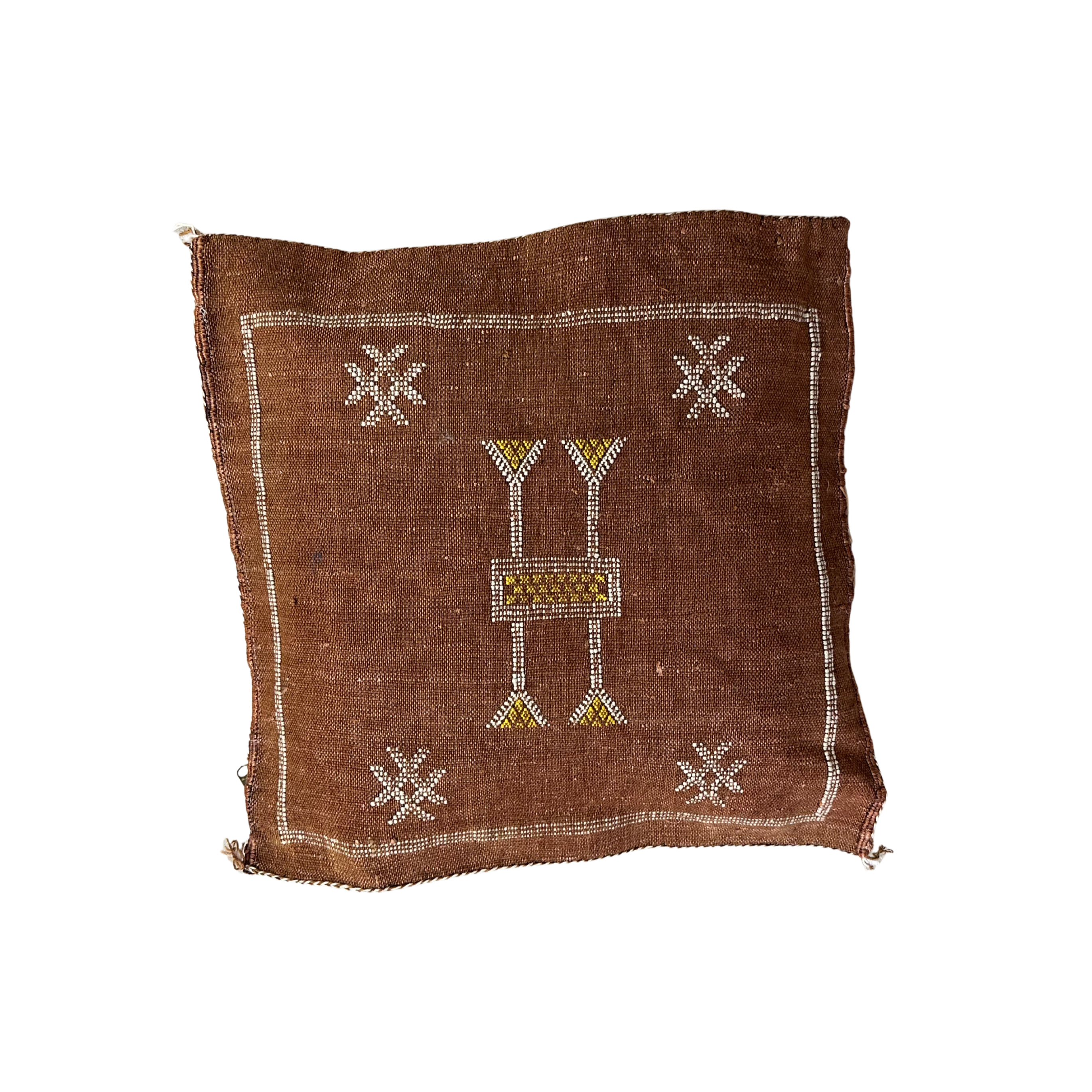 Pudebetræk i kaktussilke - størrelse ca. 45 x 45 cm.