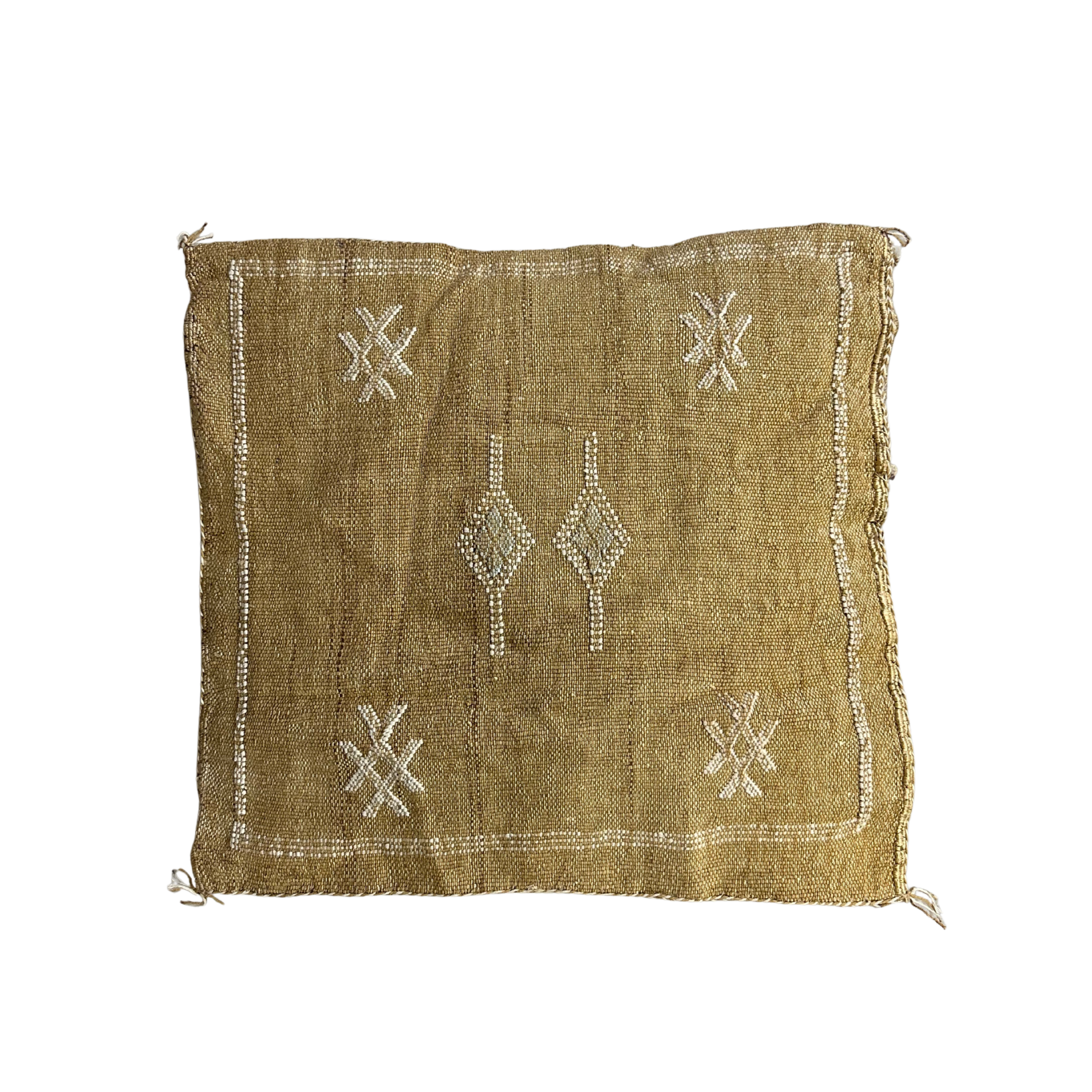 Pudebetræk i kaktussilke - størrelse ca. 45 x 45 cm.