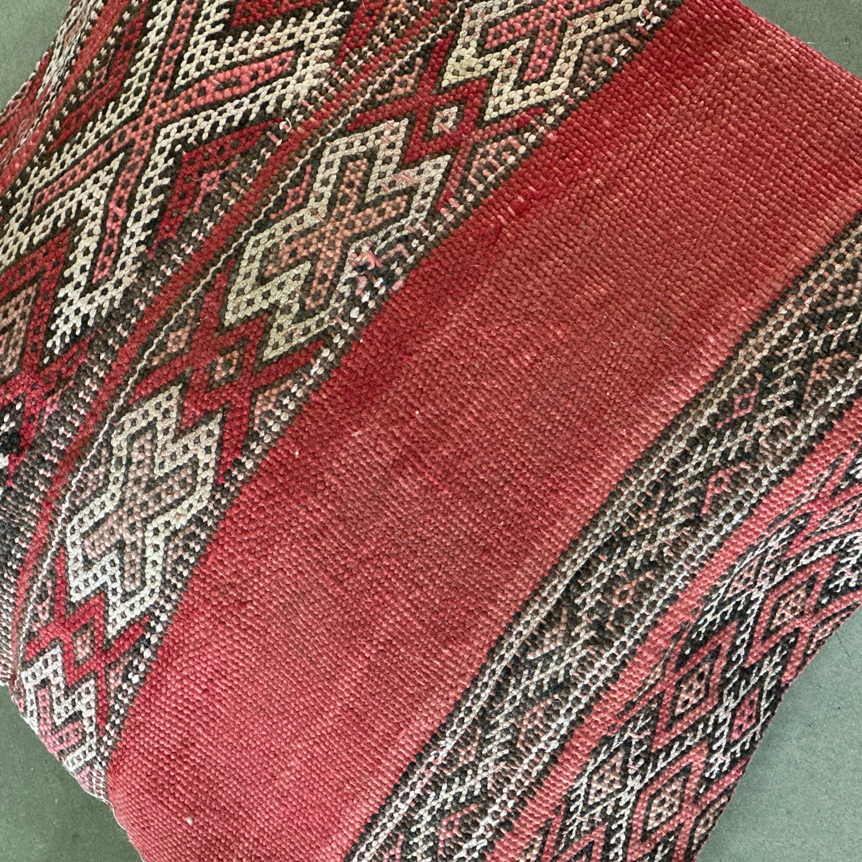 Vintage kelim pudebetræk 45x 50 cm.