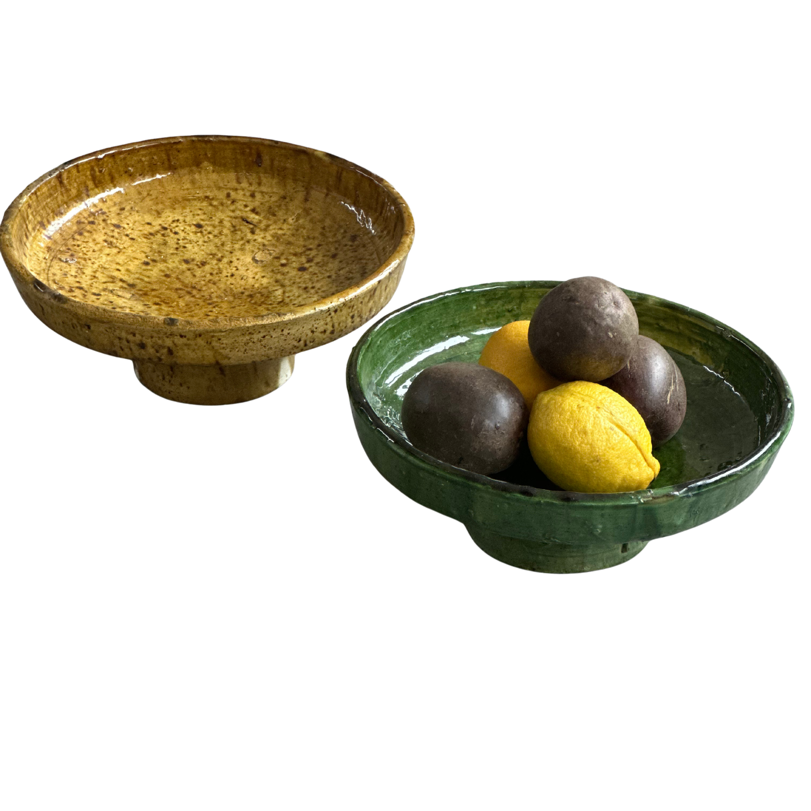 Tamegroute skål på opsats - 25 cm. i diameter