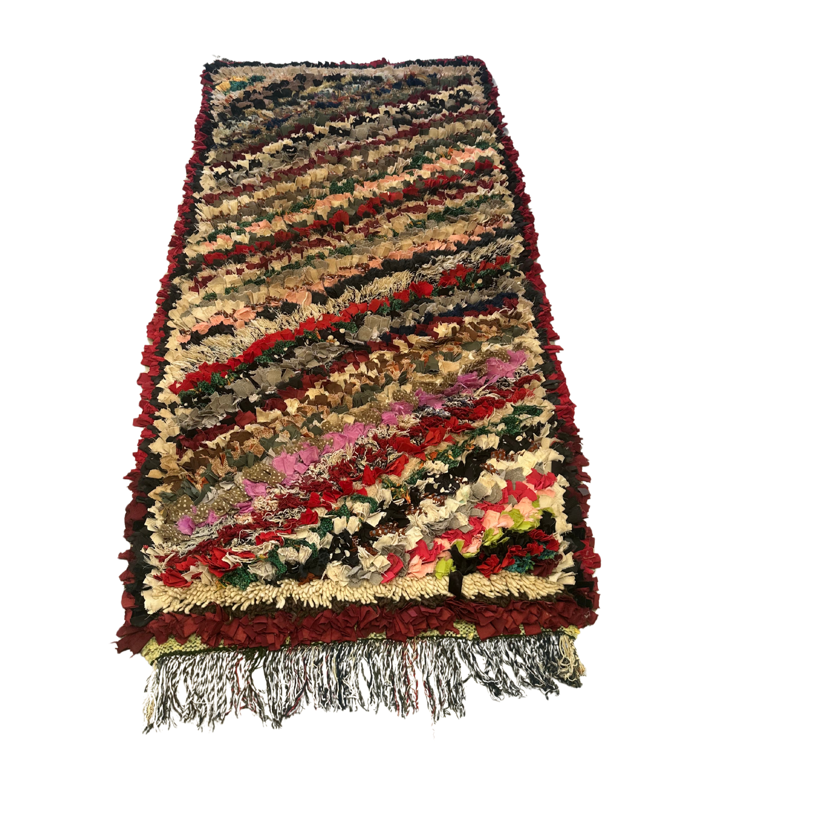 Boucherouite løber størrelse 80 x 176 cm.
