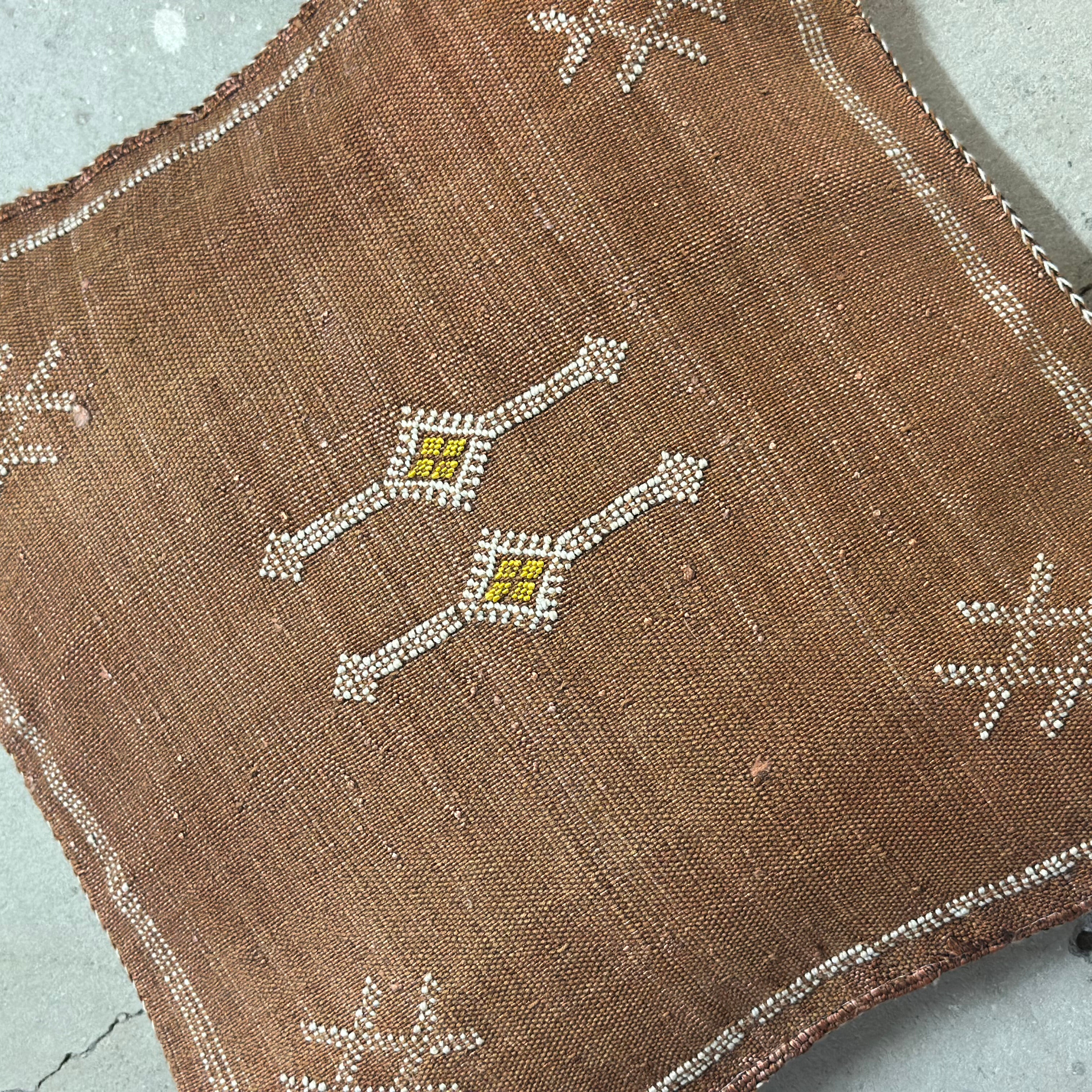 Pudebetræk i kaktussilke - størrelse ca. 45 x 45 cm.