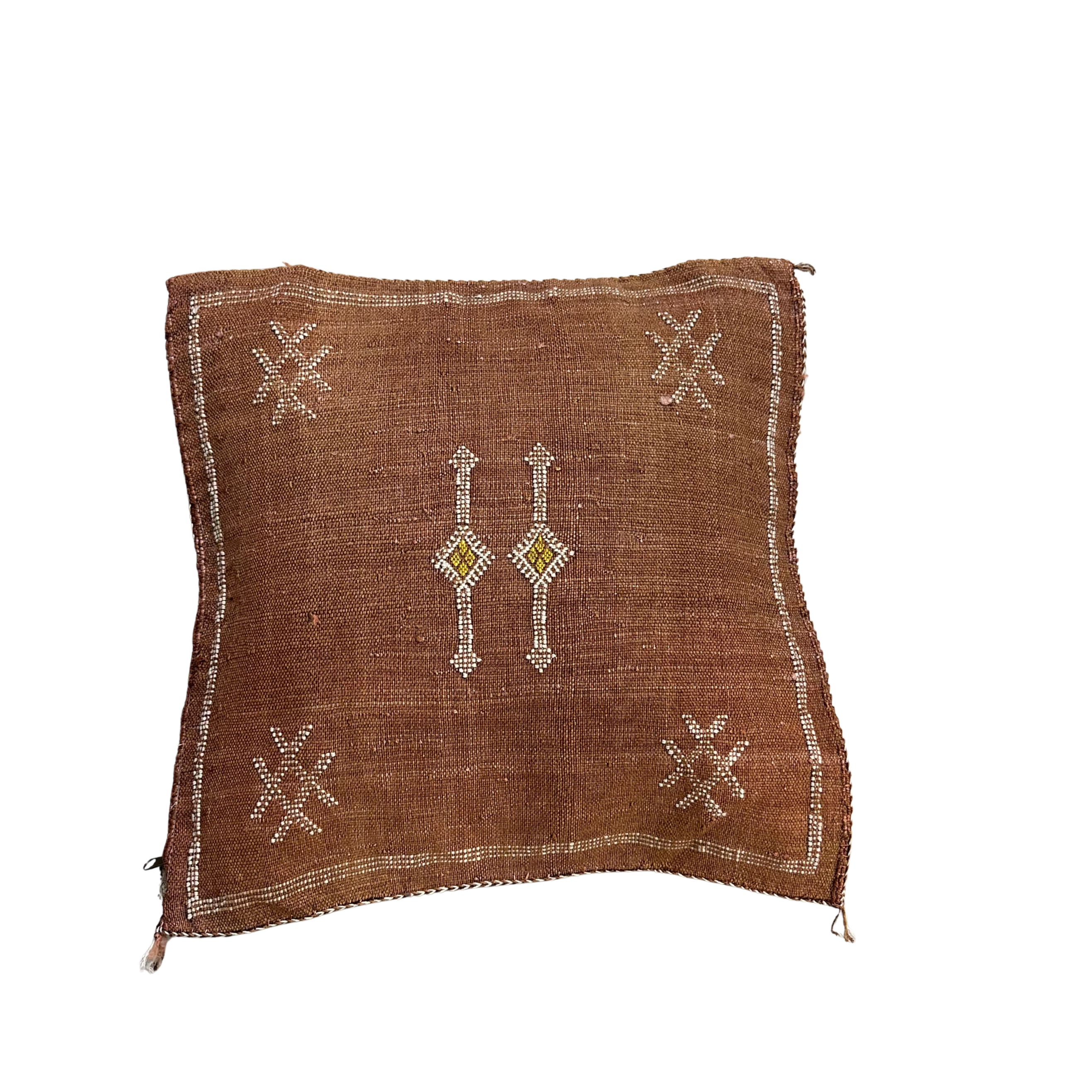 Pudebetræk i kaktussilke - størrelse ca. 45 x 45 cm.