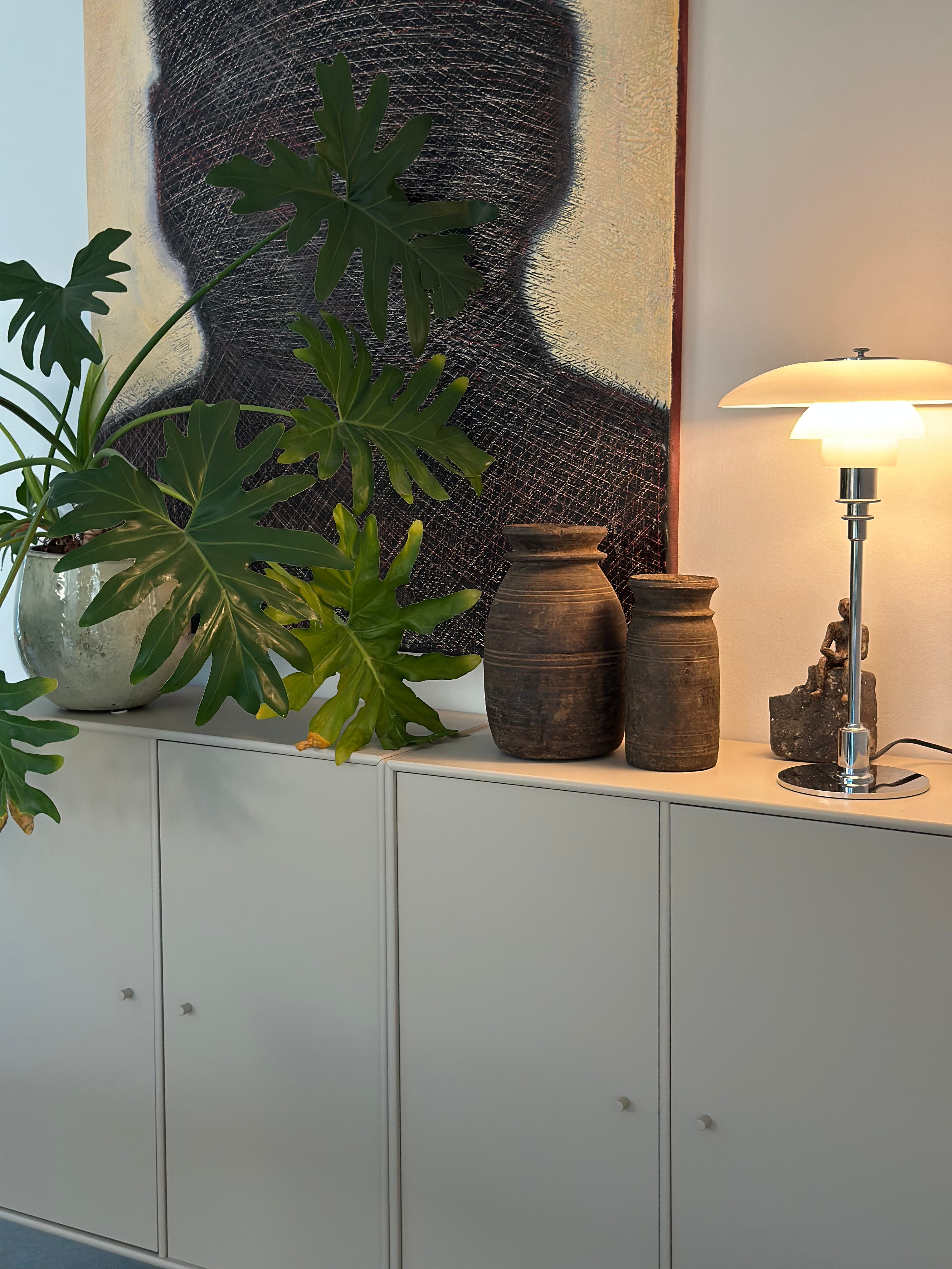 Vintage nepali krukker - størrelse M (ca. 22-25 cm. i højden og 15-20 cm. i diameter)