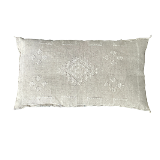 Cushion cover in cactus silk - size 45 x 45 cm.