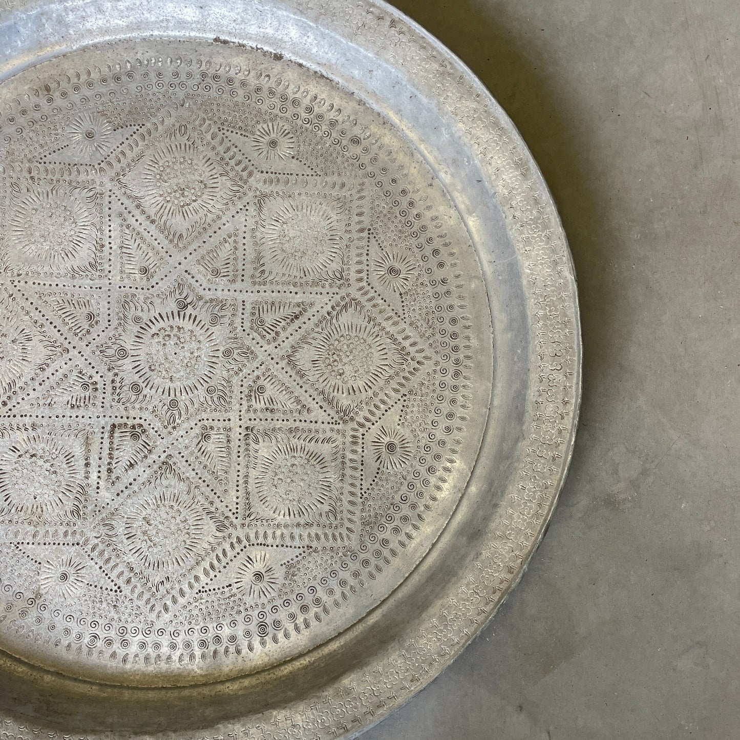 Marokkansk vintage bakke - 76 cm.
