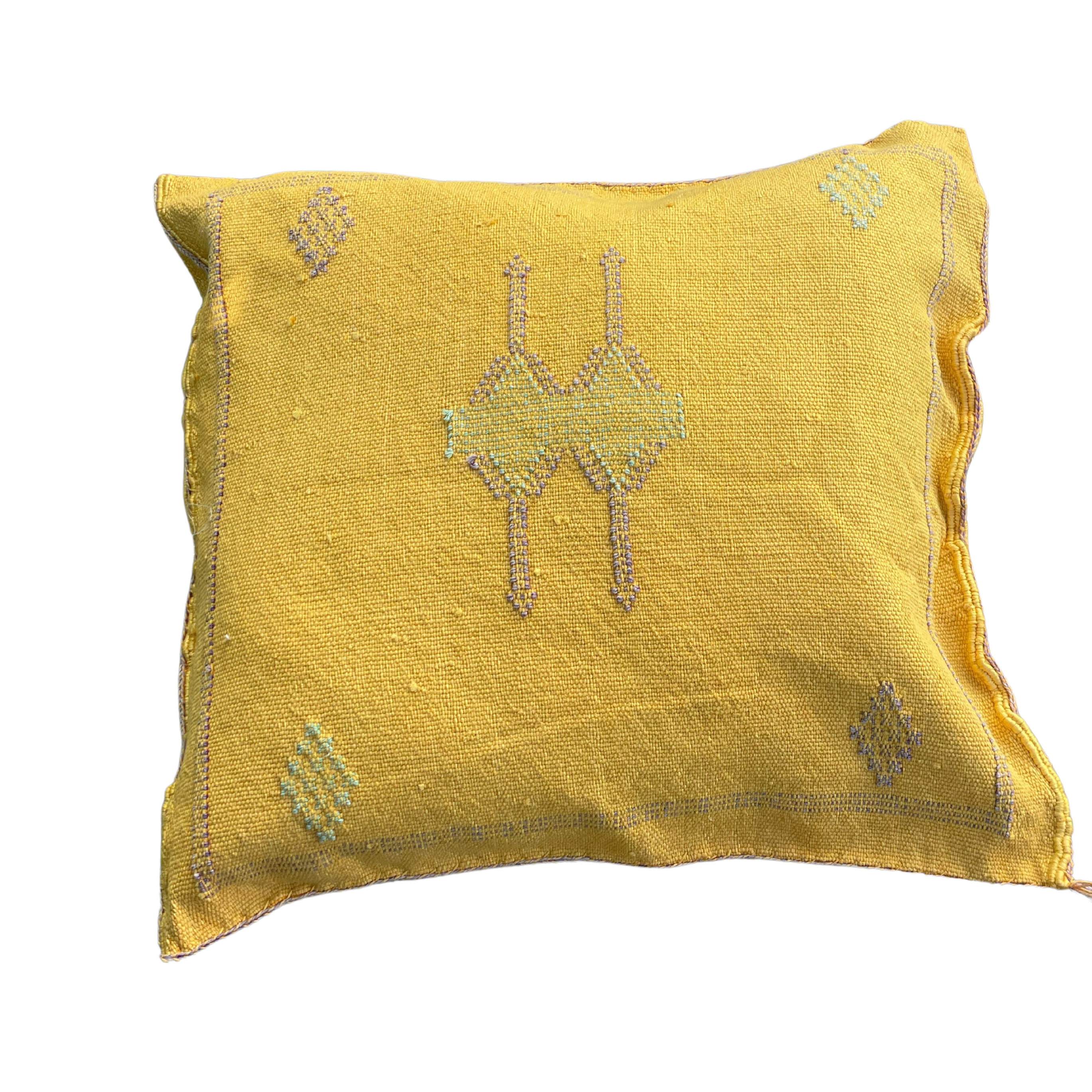 Cushion cover in cactus silk - size 45 x 45 cm.