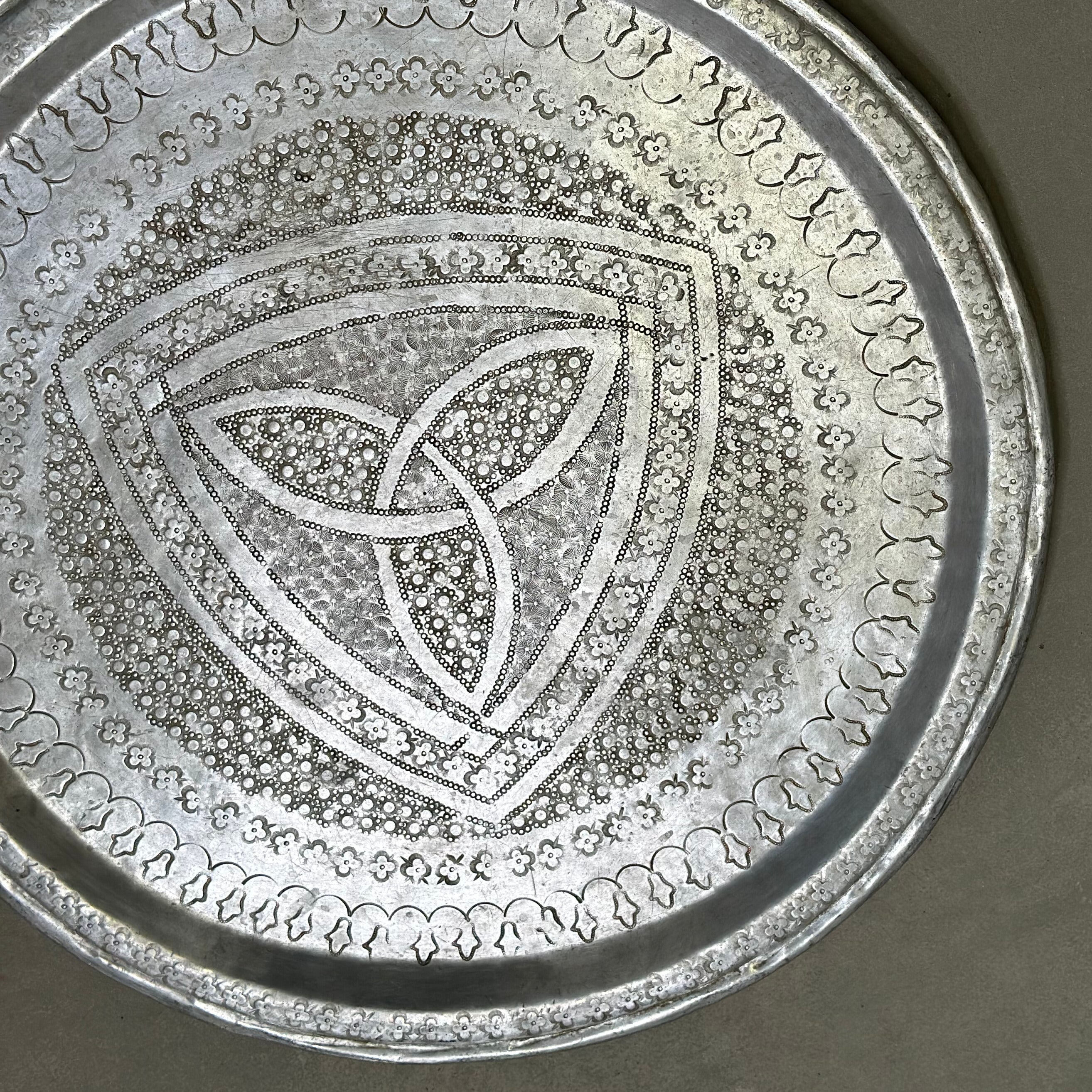 Moroccan tray - 60 cm.