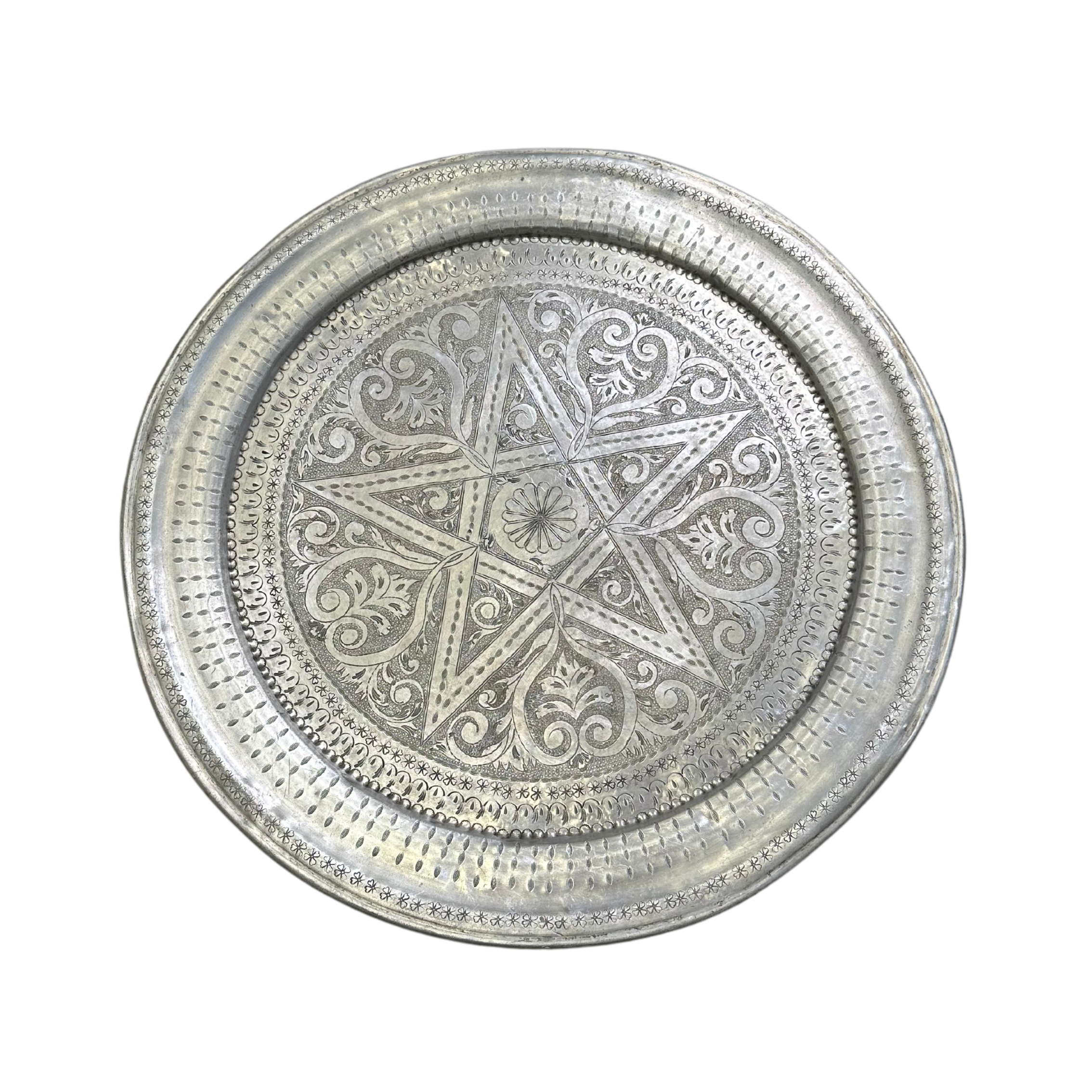 Moroccan tray - 60 cm.