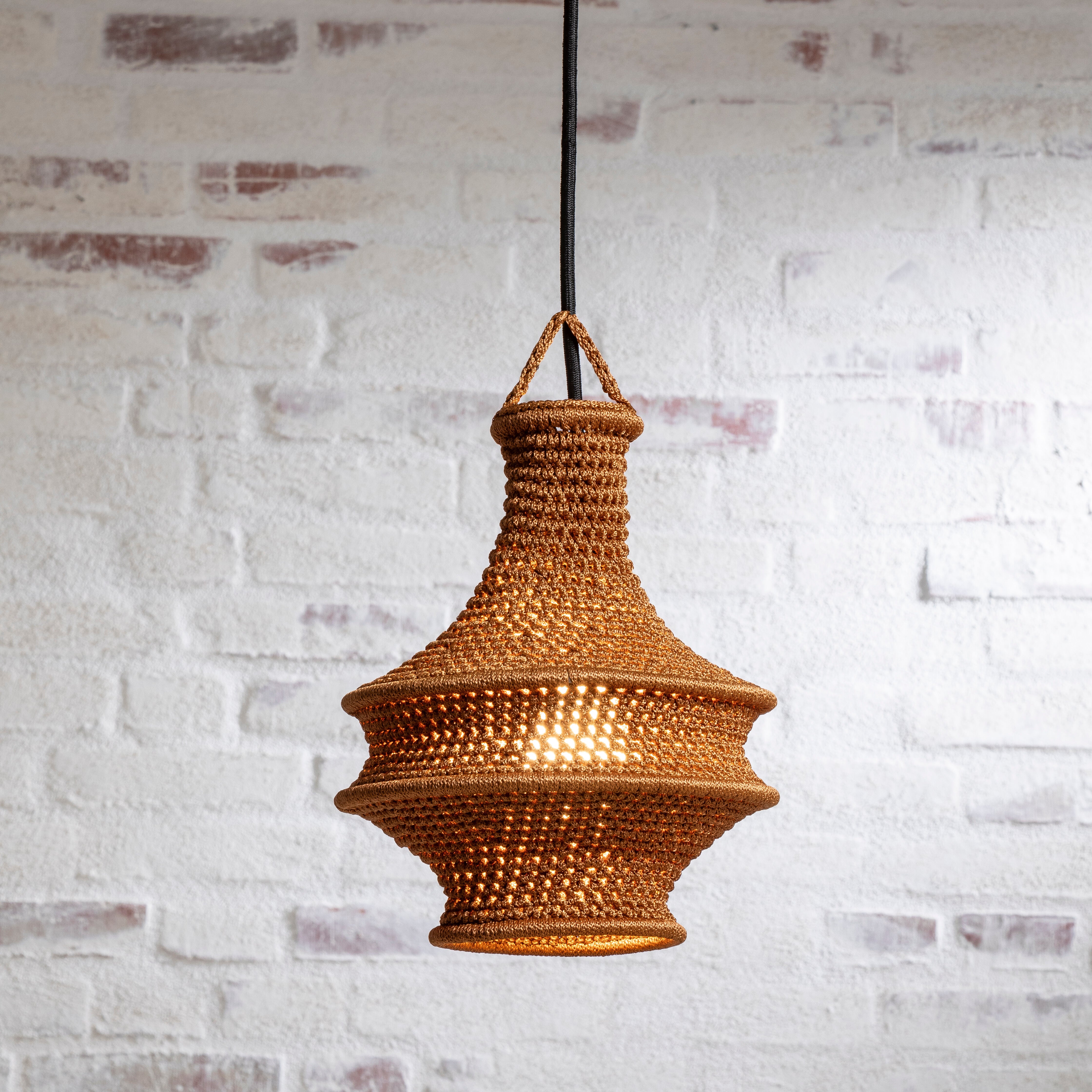 Lampeskjerm - heklet