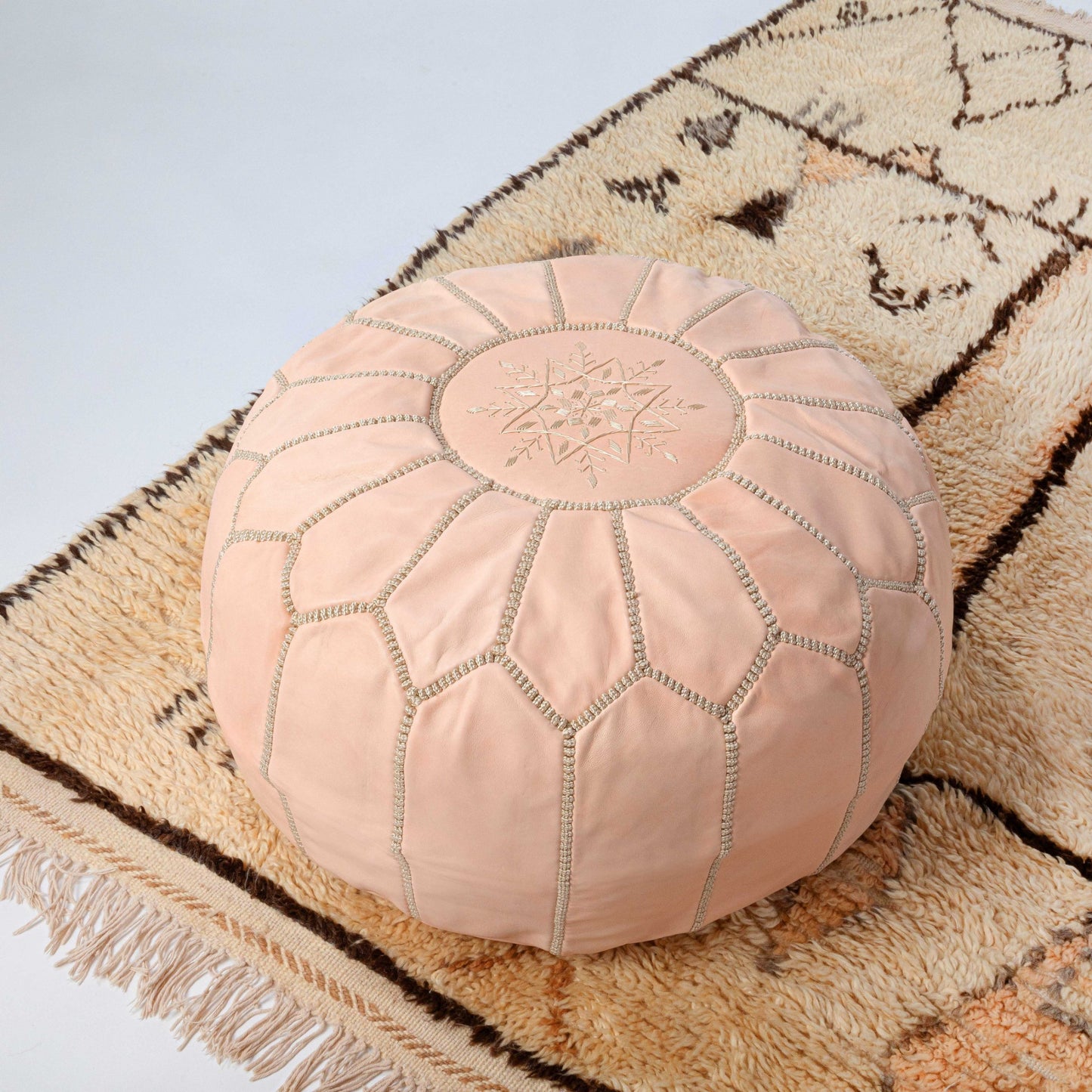 Morocco pillow - powder/pink