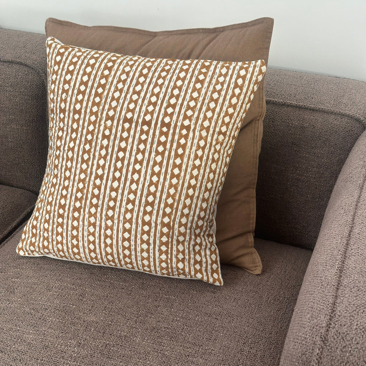 Kantha pudebetræk Amber sofa 40 x 40 cm