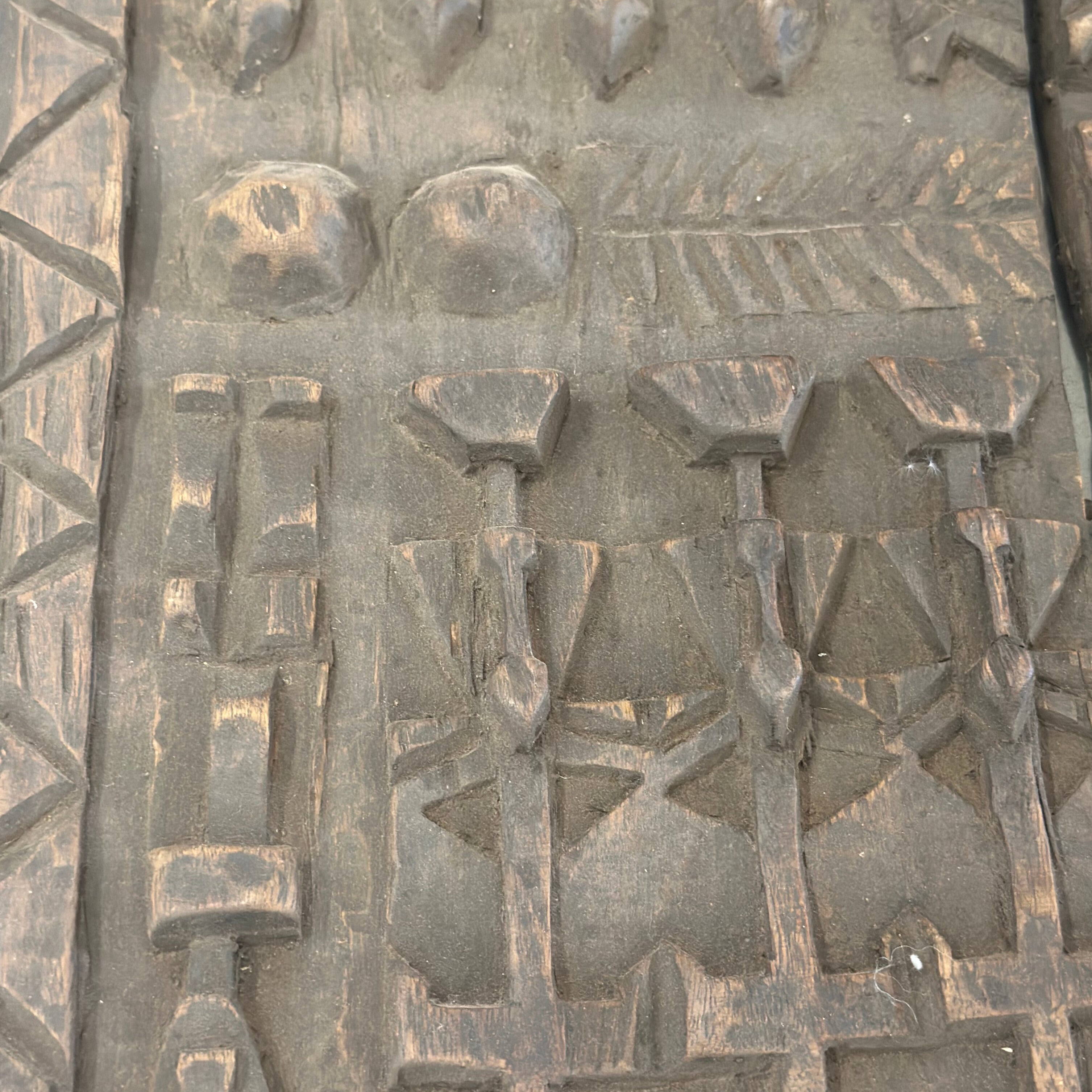 Vintage Mali dør - størrelse 42x59 cm.