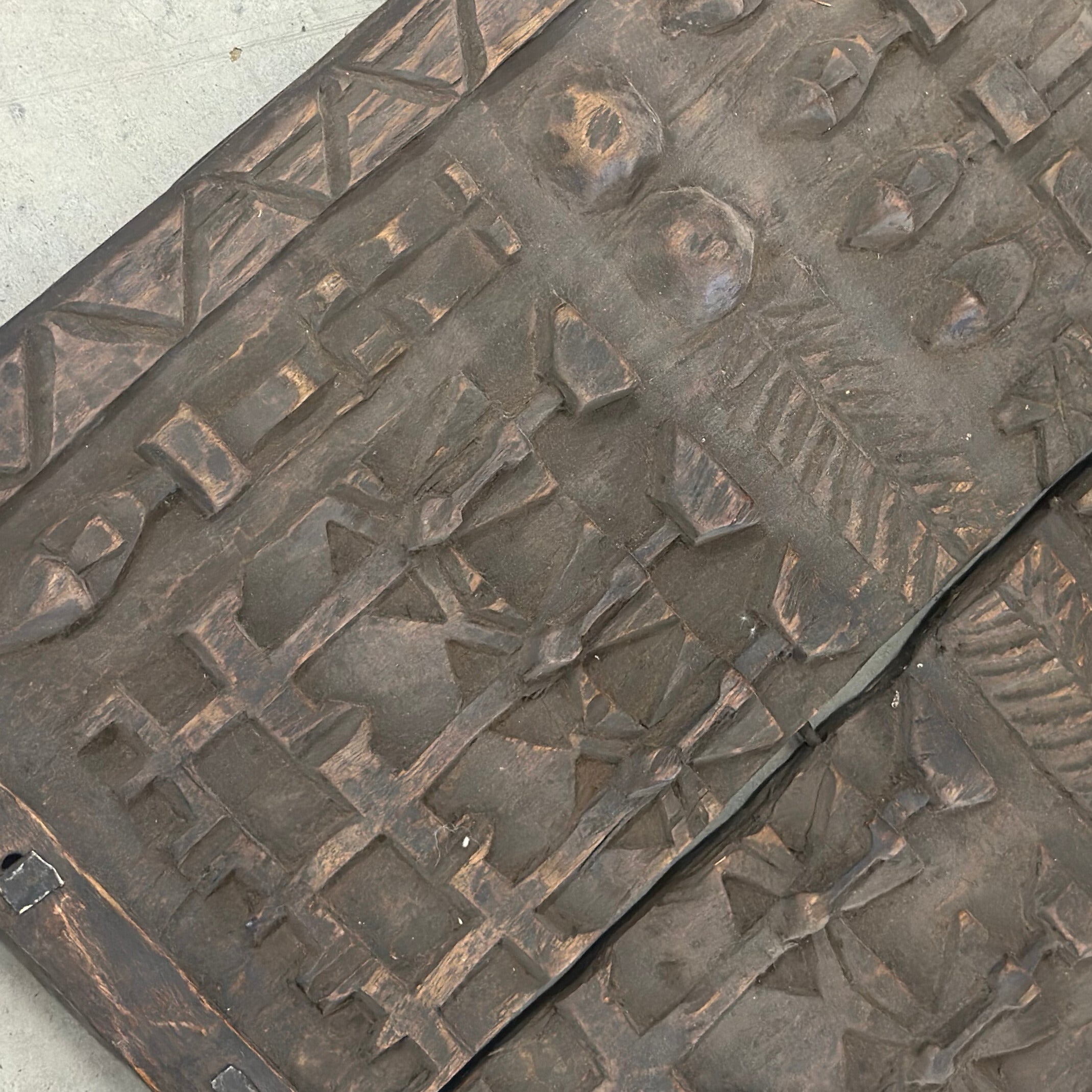 Vintage Mali dør - størrelse 42x59 cm.