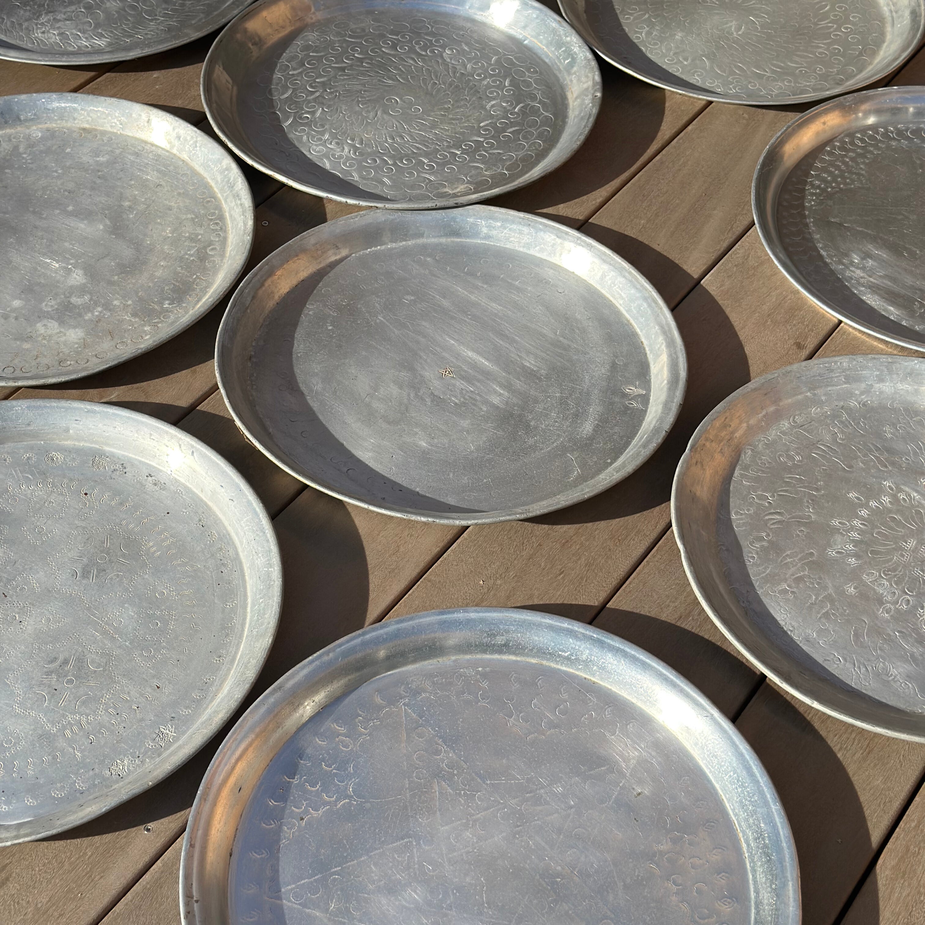 Moroccan tray - 47 cm.