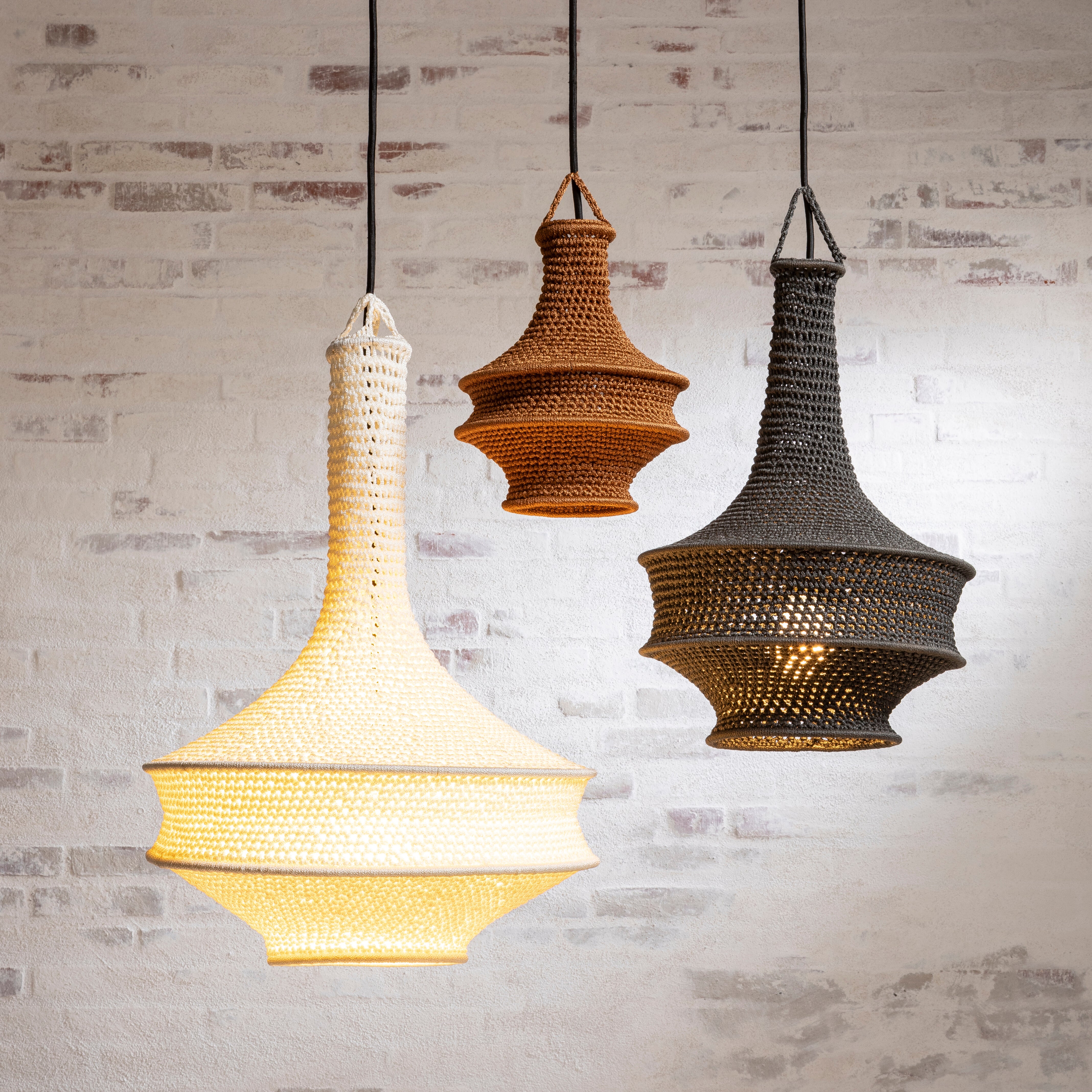 Lampeskjerm - heklet