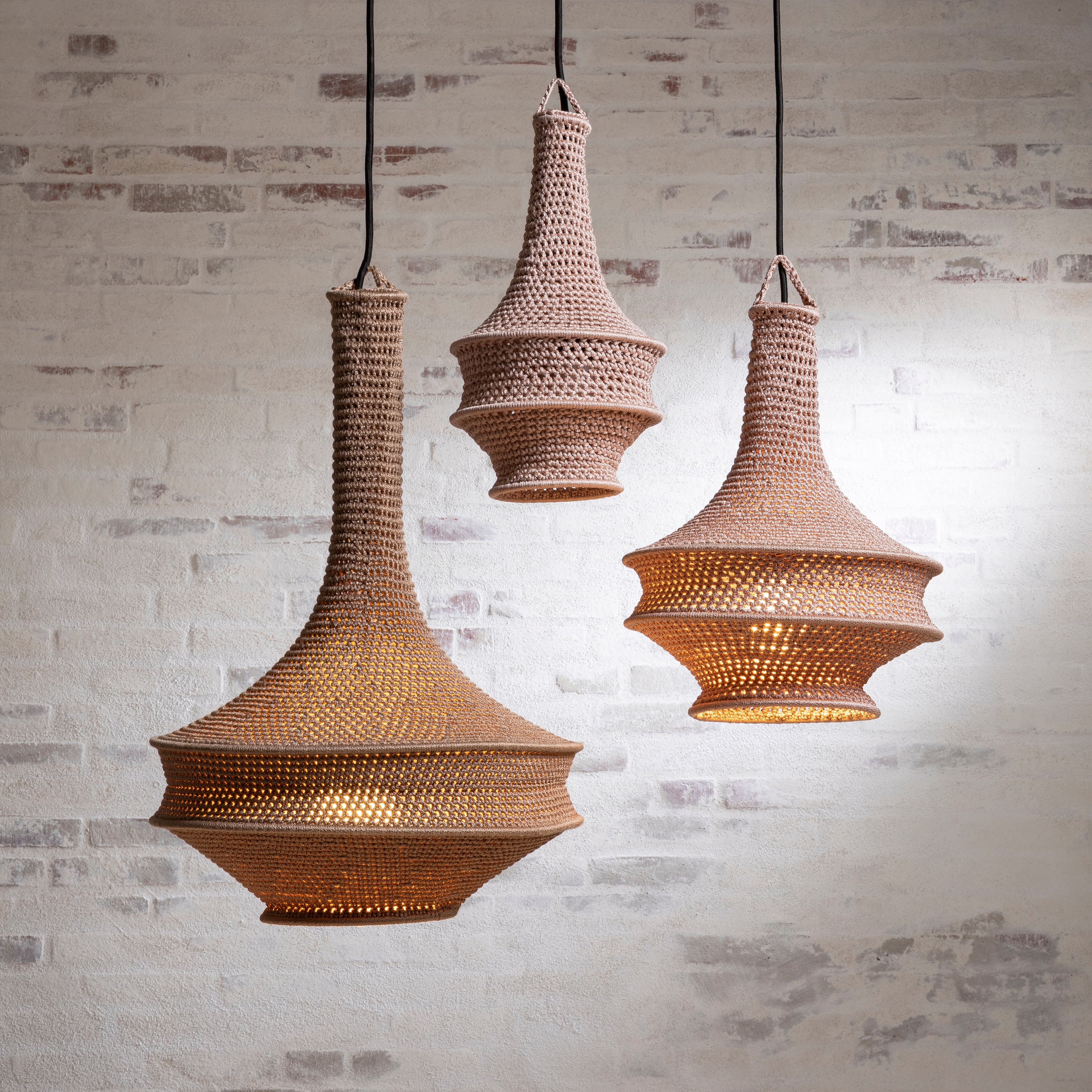 Lampeskjerm - heklet