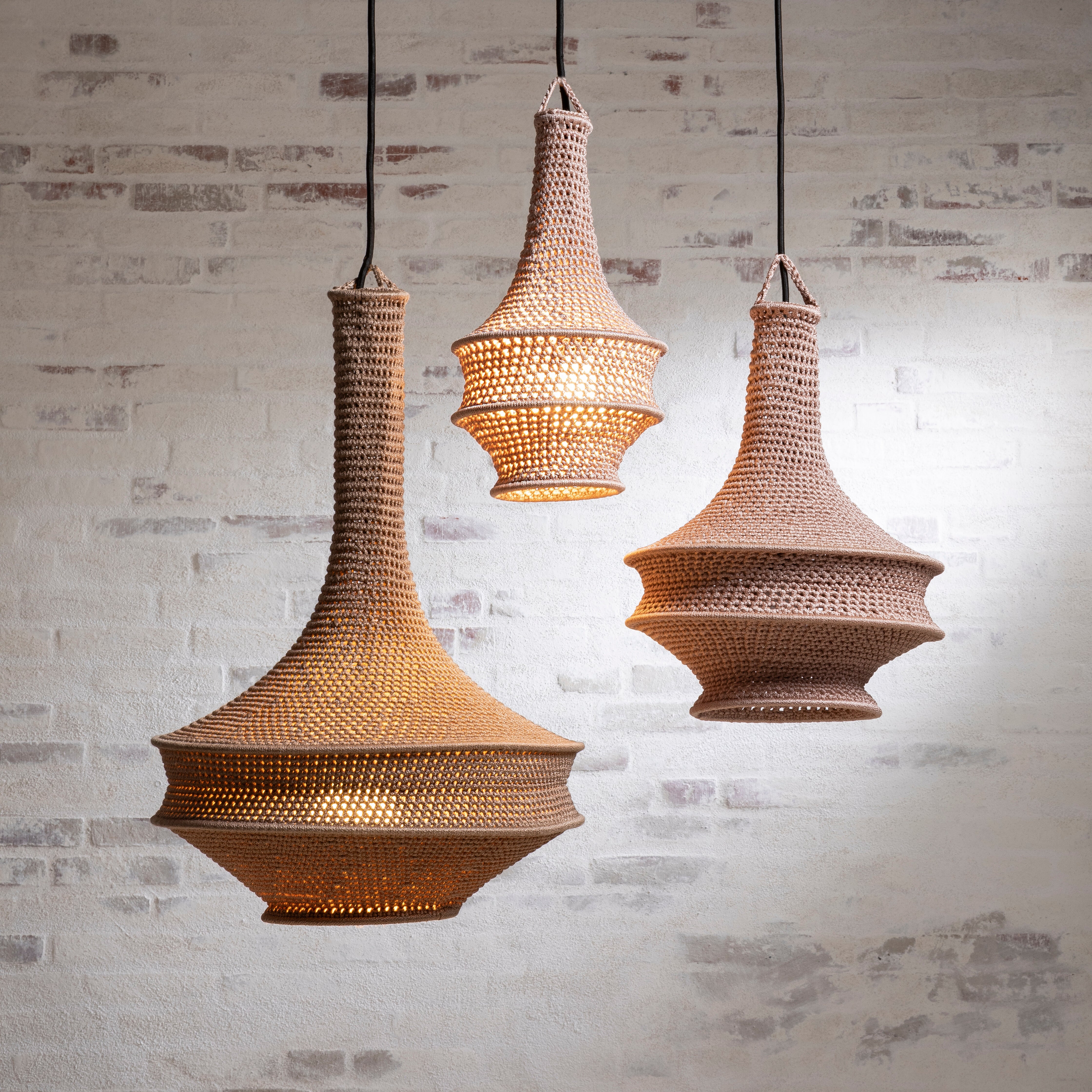 Lampeskjerm - heklet