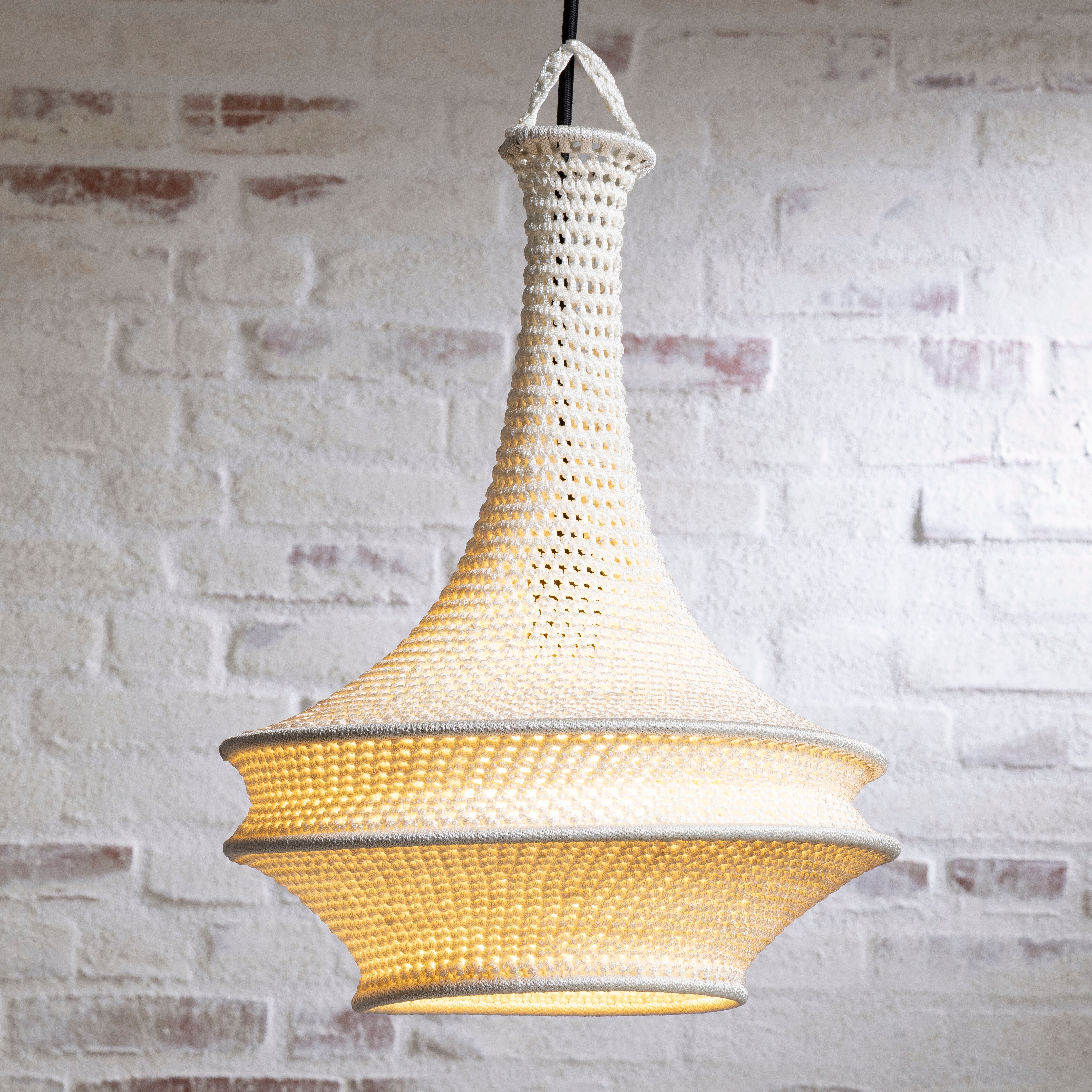 Lampeskjerm - heklet