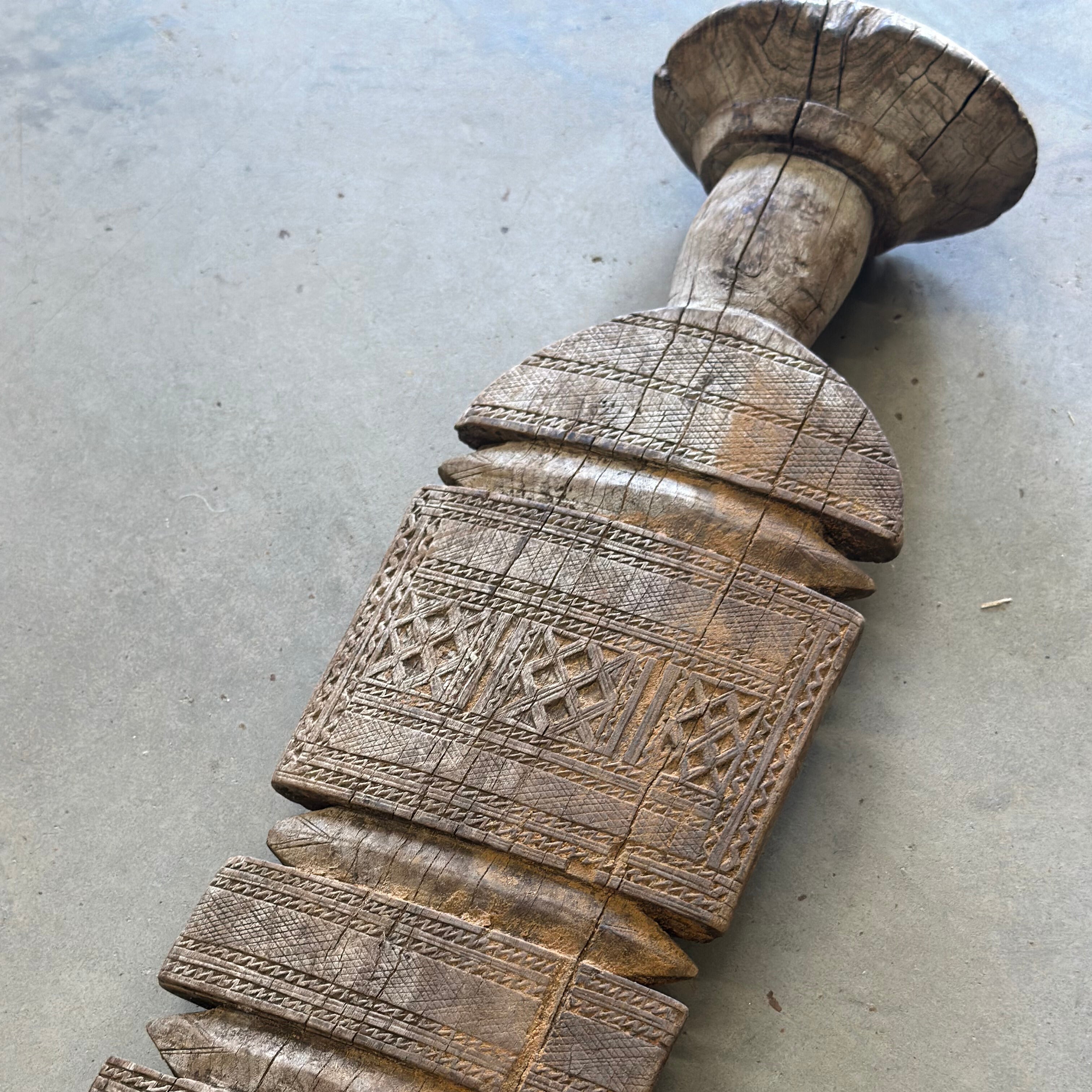 Vintage Berber Tent Peg - 13 x 68 cm.