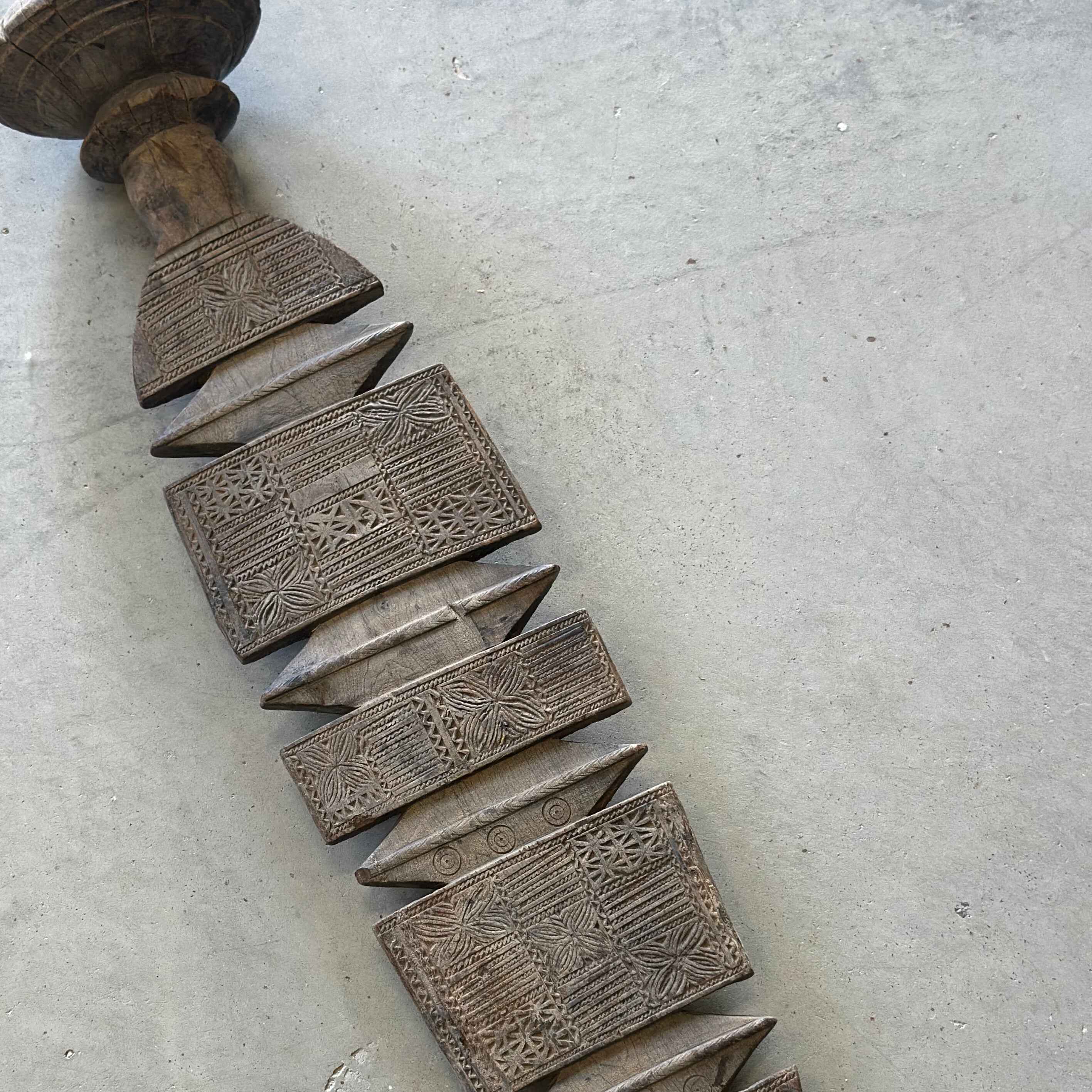 Vintage Berber Teltpløk - 16 x 70 cm.