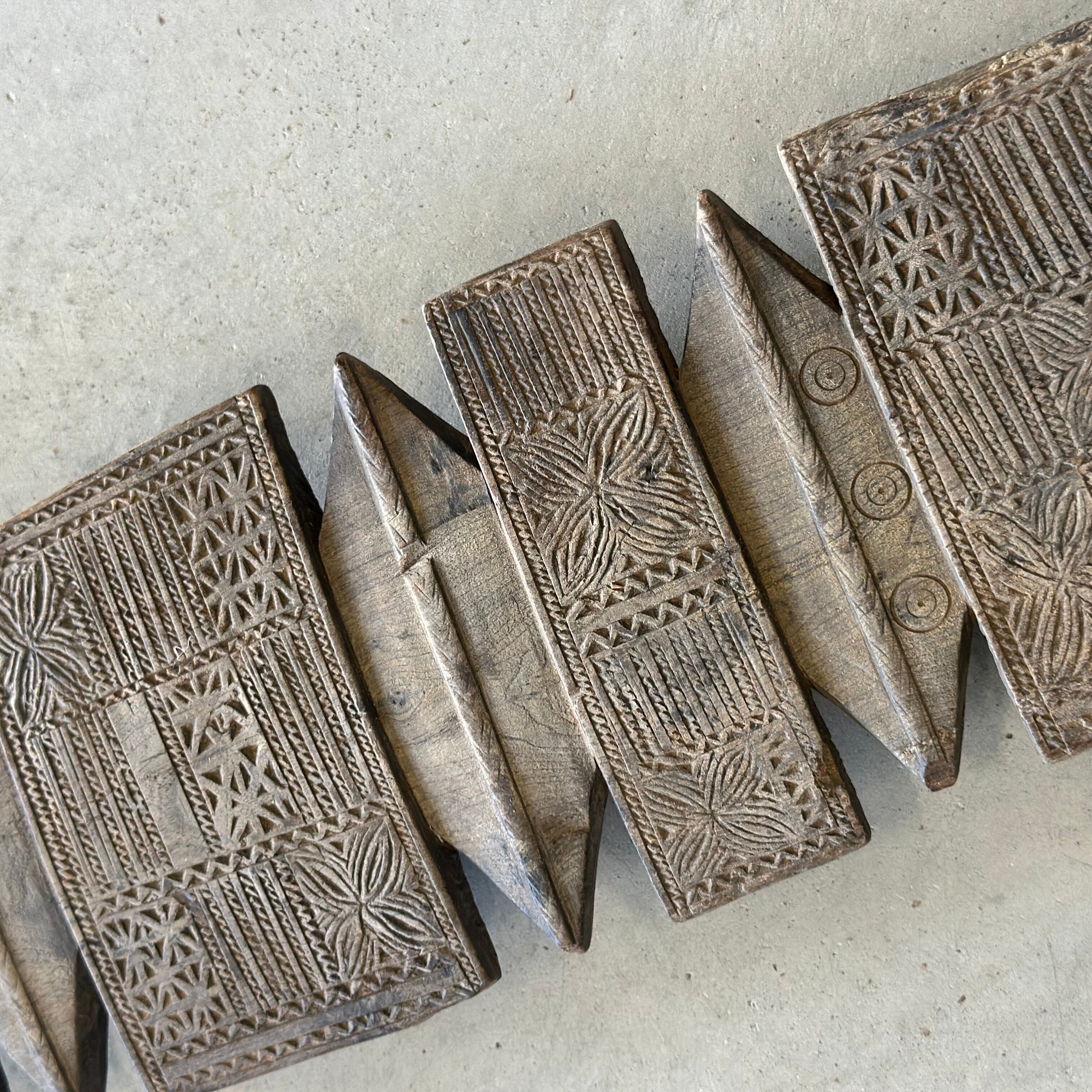 Vintage berber teltpinne - 16x70 cm.