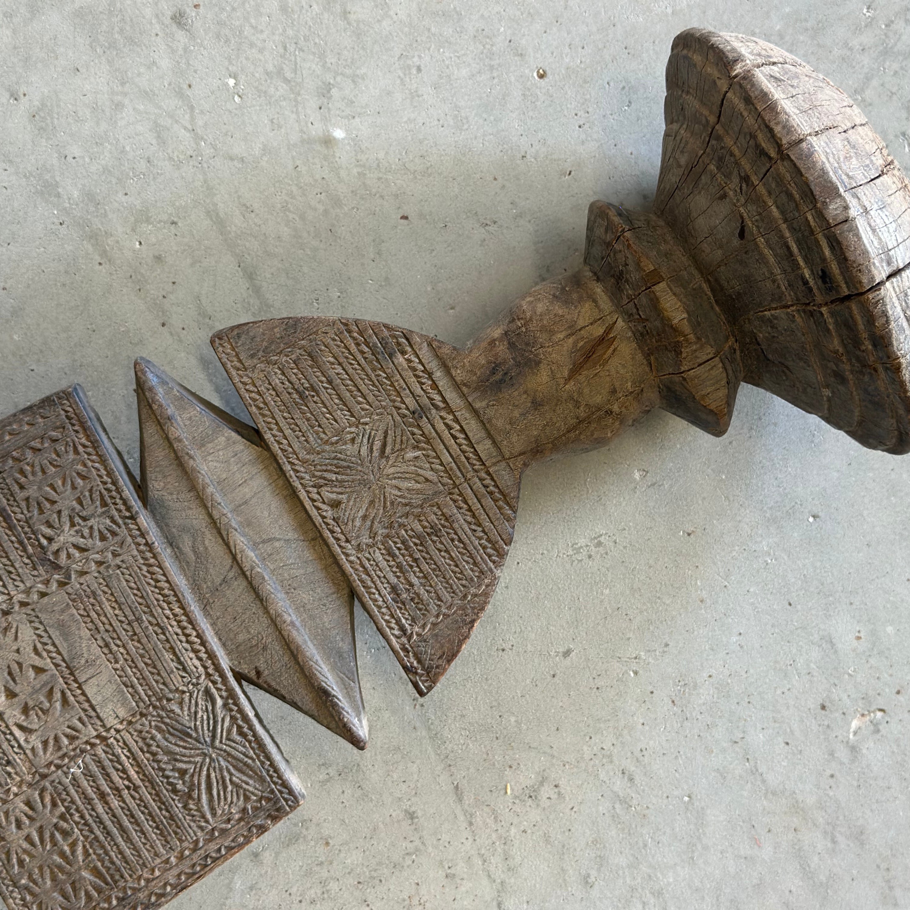 Vintage berber teltpinne - 16x70 cm.