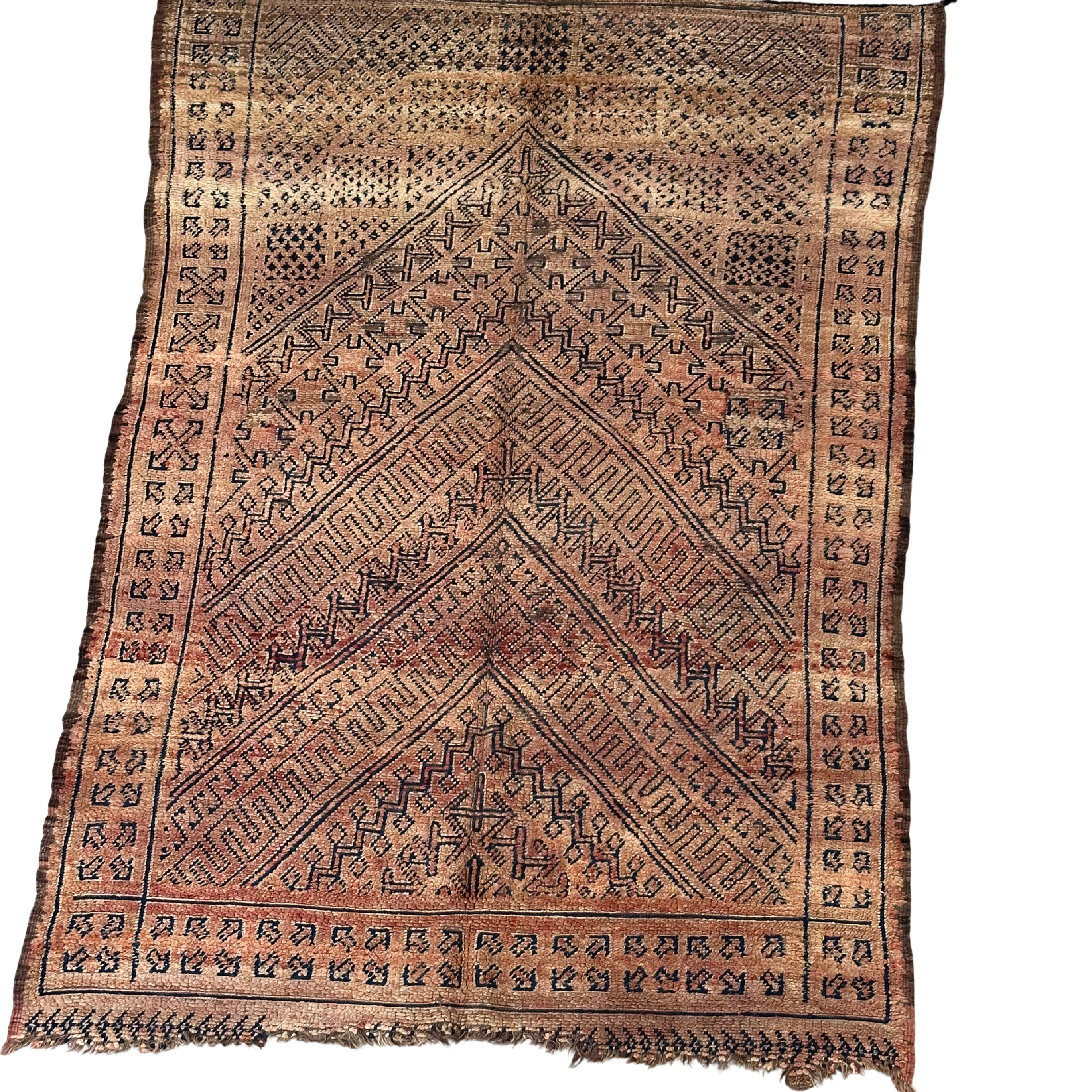 Vintage Beni McGuild rug - size 155 x 201 cm