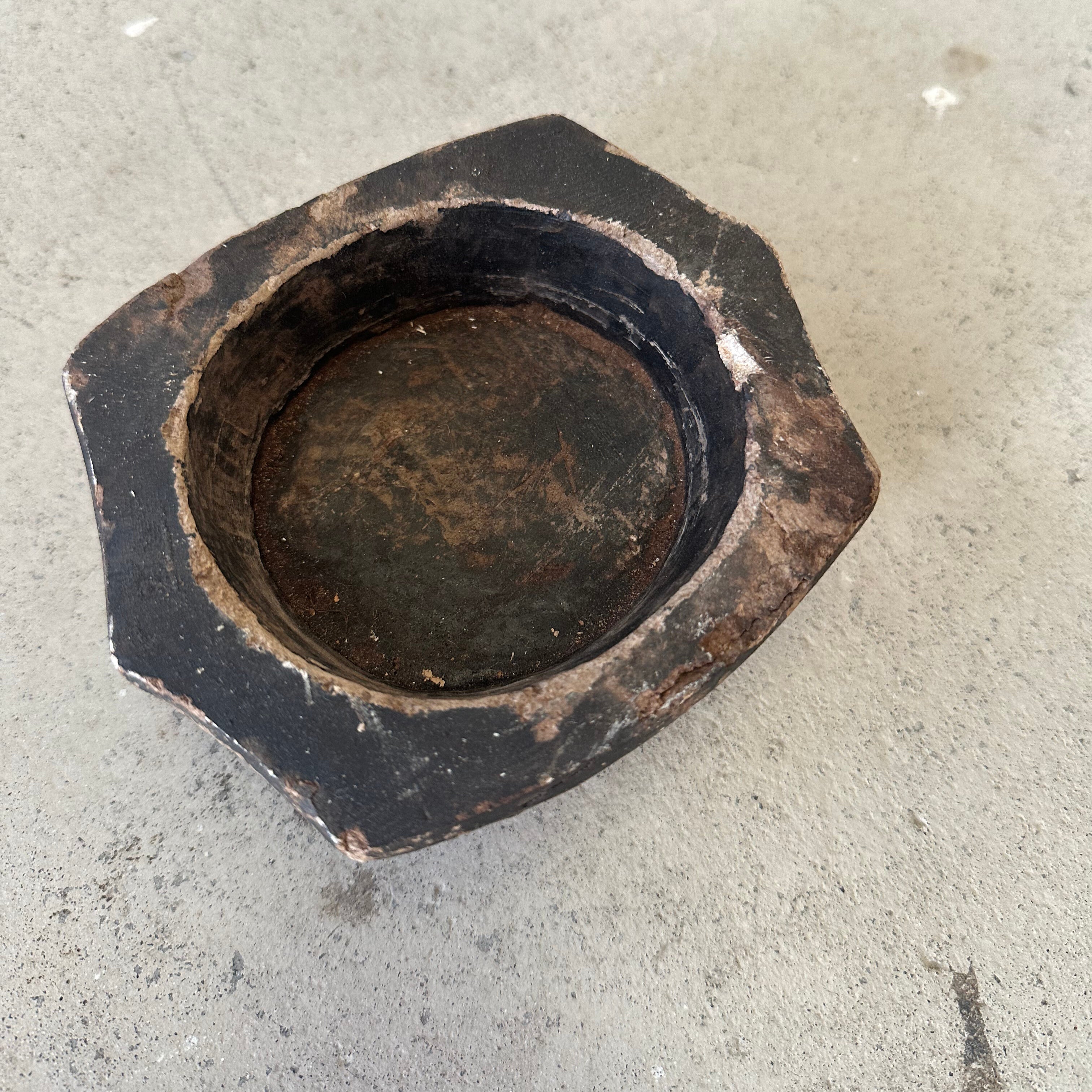 Vintage stenkrukke - ca. 12 cm. i diameter