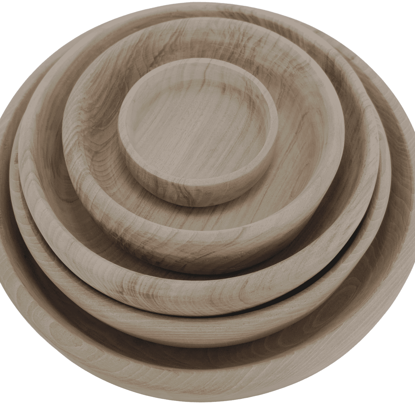 Bowl in walnut wood - 30 cm
