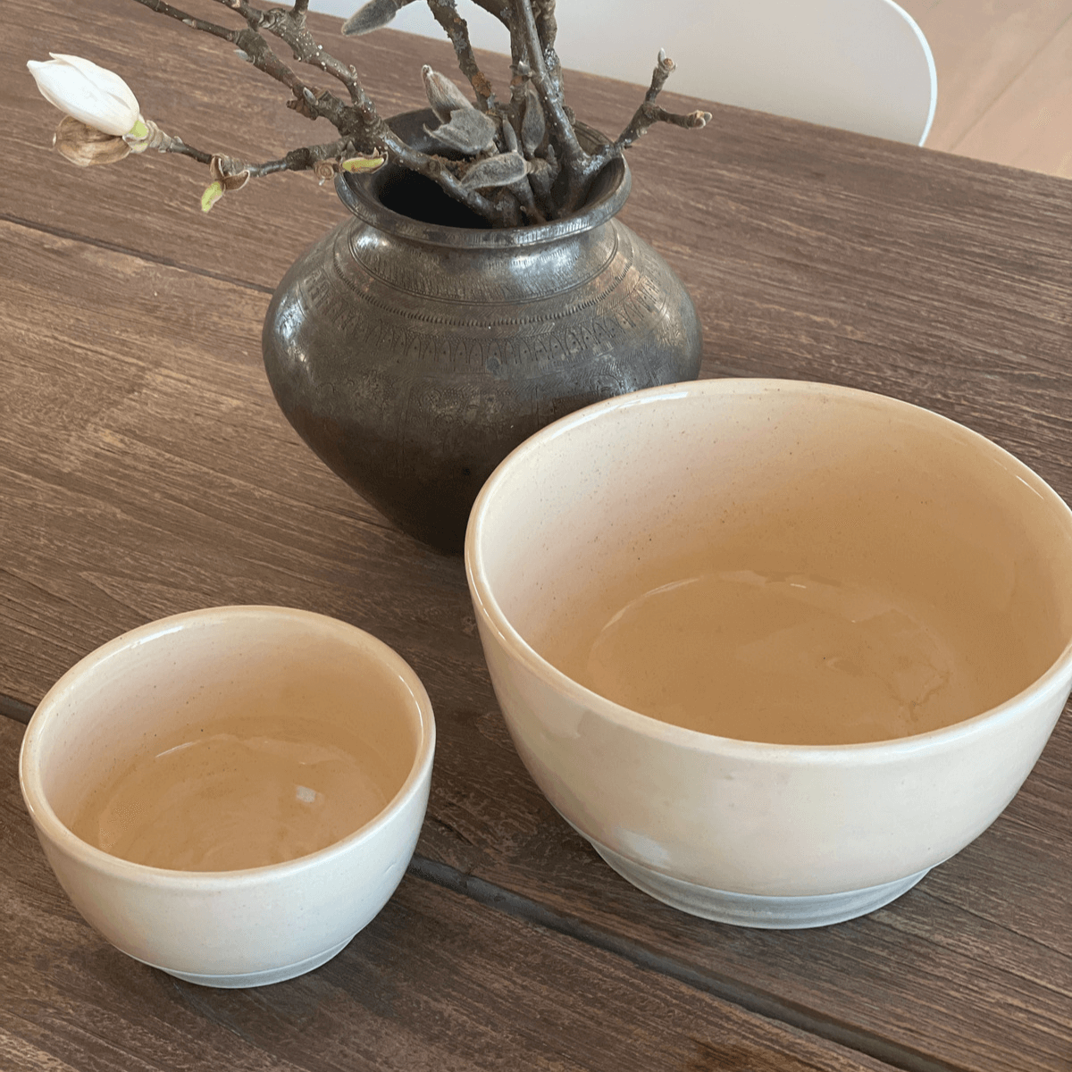 MIXED Skål i keramik - stor (2. sortering)