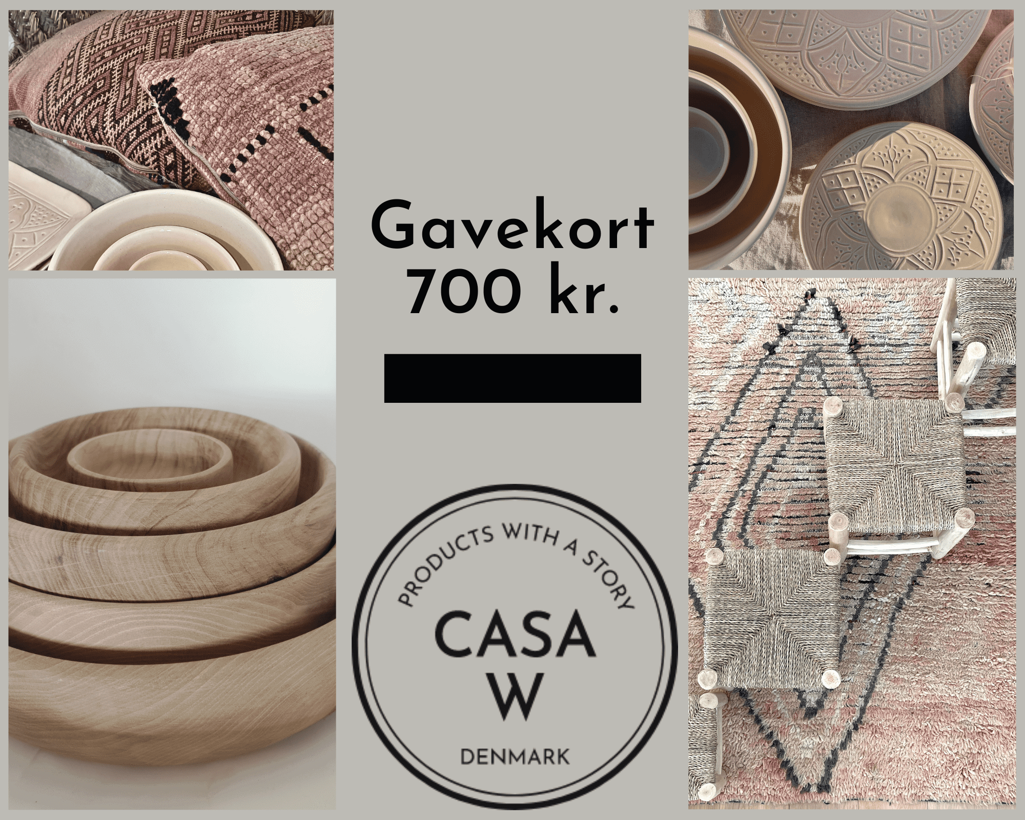 Gavekort Casa W