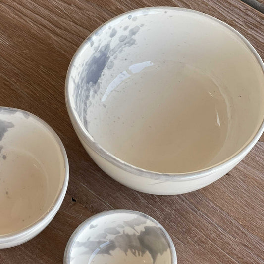 SPLASH skål i keramik - lille