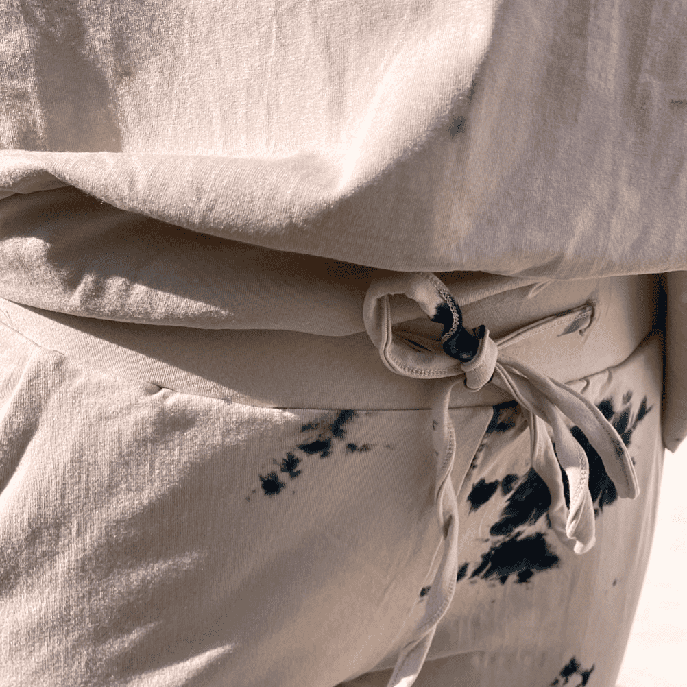 Loungewear - Tie Dye bukser i bambus/elastan